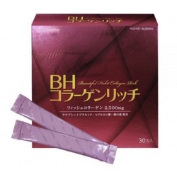 Bột uống Collagen Nichiei Bussan Beautiful Habit Rich 30 gói
